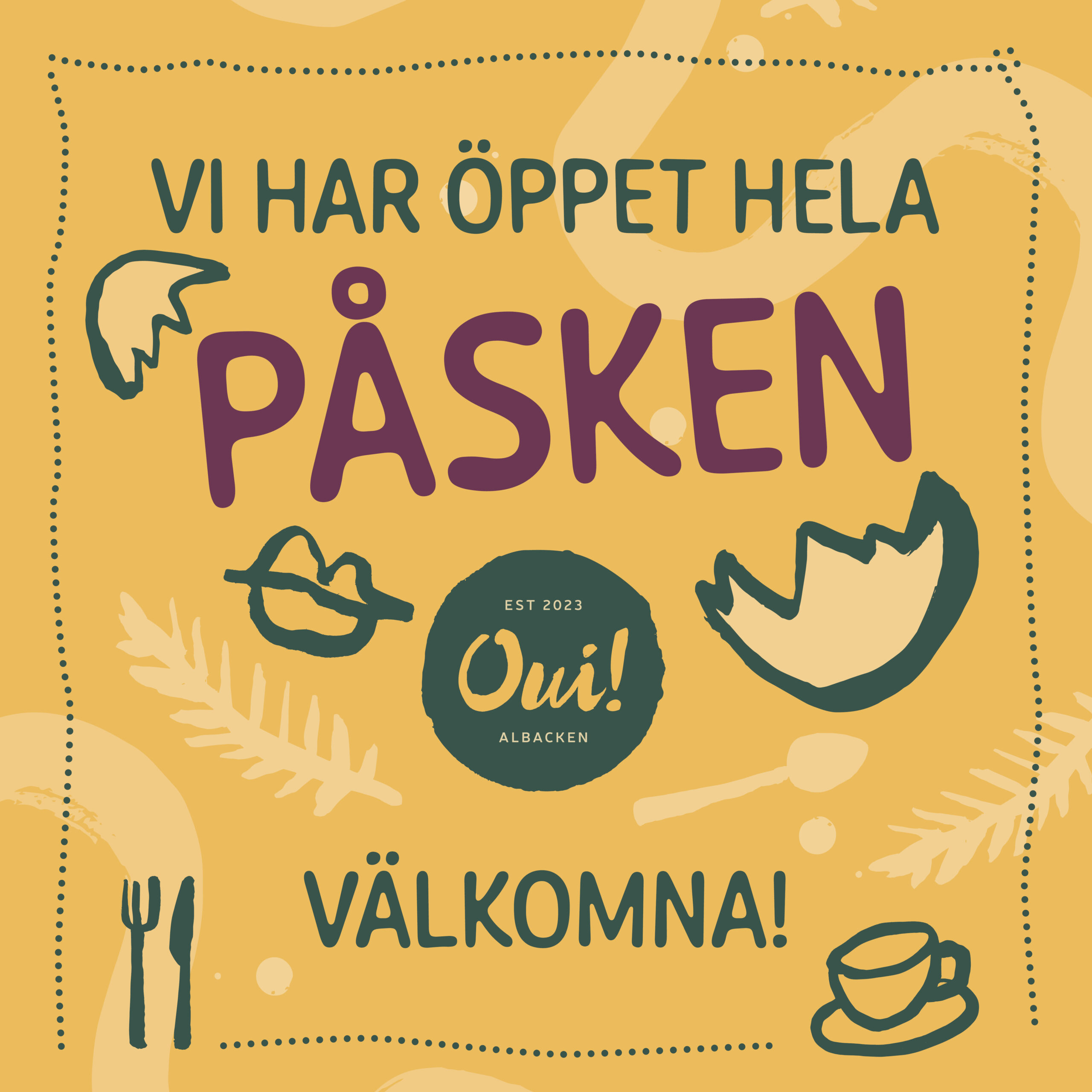 händer hos oss påsk